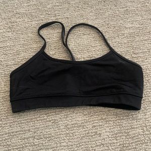 Lululemon black sports bra